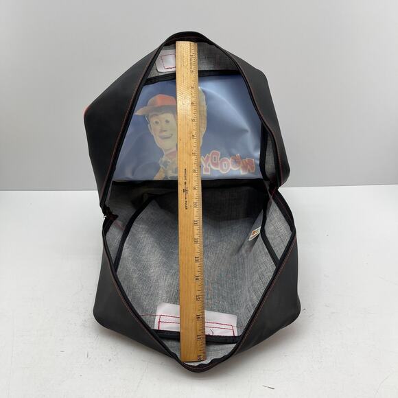 Disney Toy Story 2 Woody Bullseye Kids School Back Pack 100% PVC Book Bag New - Picture 14 of 14